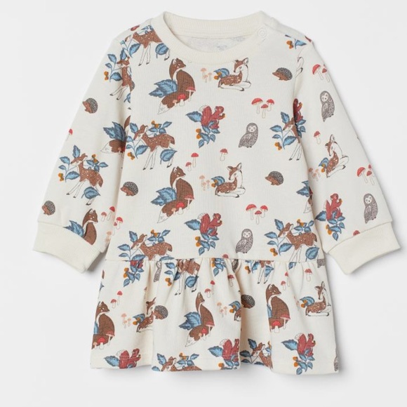 H&M | Woodland Sweatshirt Dress - Picture 6 of 6